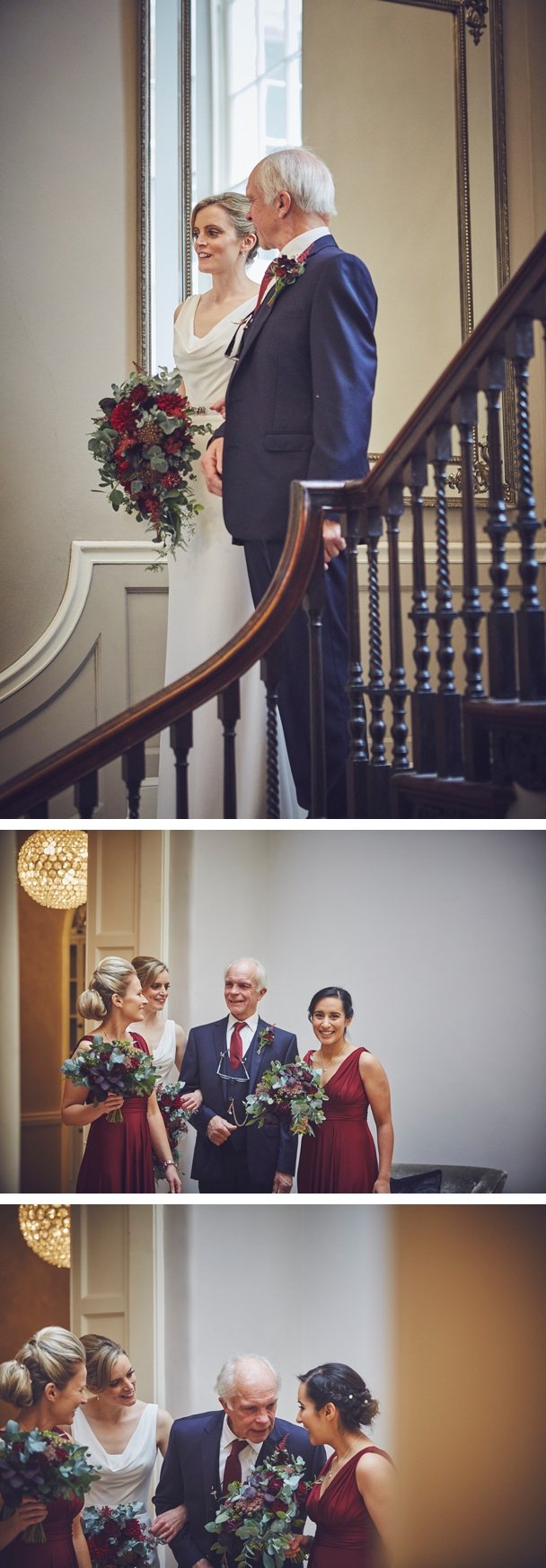 documentary wedding photography of ceremony at Rockbeare Manor Devon