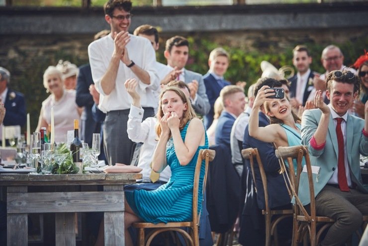 relaxed wedding photography at Anran in Devon