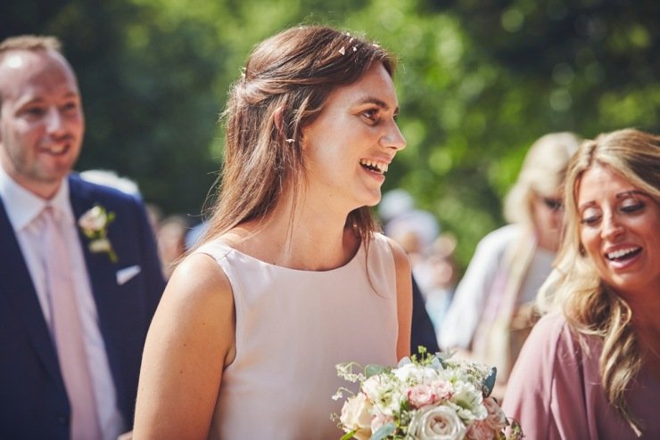 relaxed wedding photography at Anran in Devon