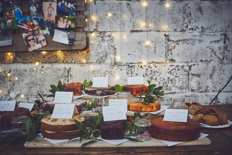 rustic eco wedding at East Soar in devon